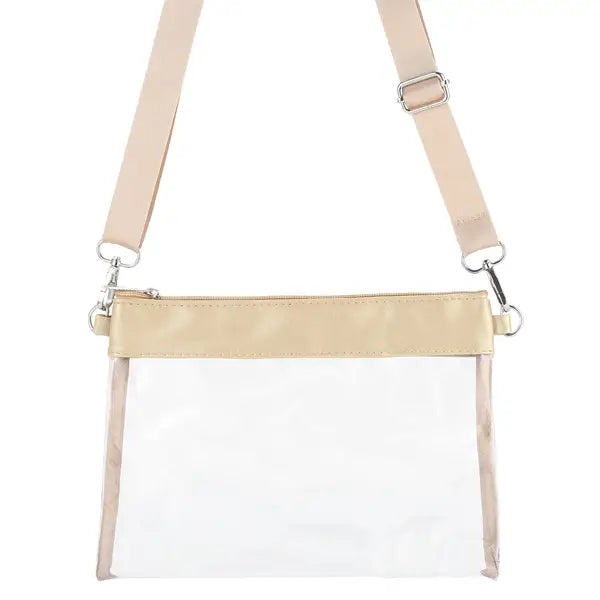 Clear Stadium Wristlet Bag