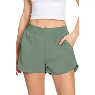 Zipper Pocket Shorts