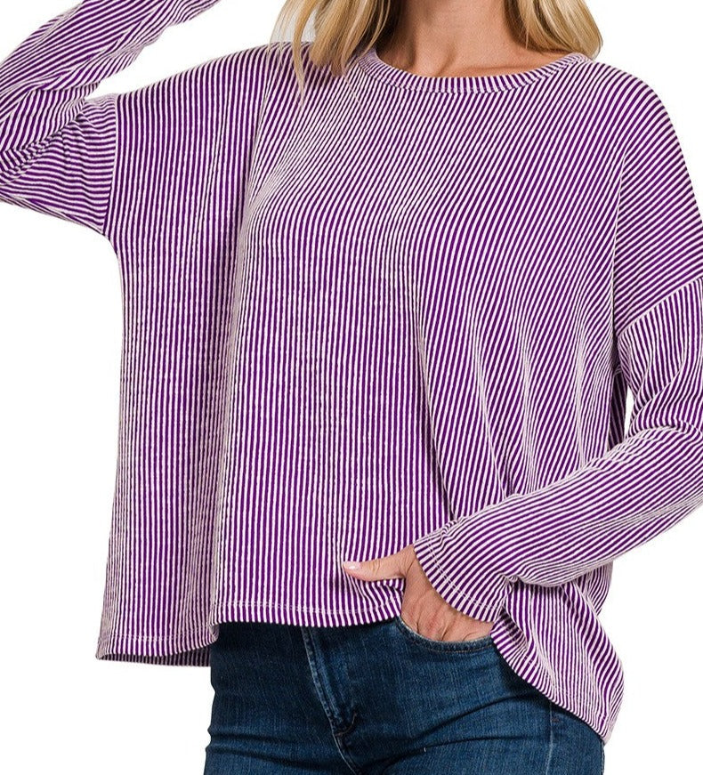 Brylie Boat Neck Top