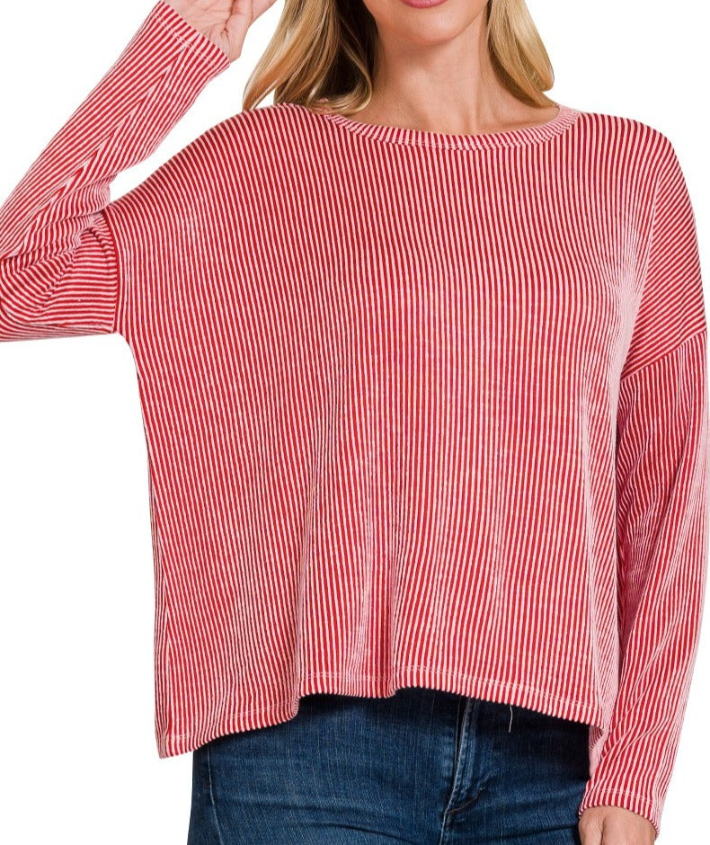 Brylie Boat Neck Top