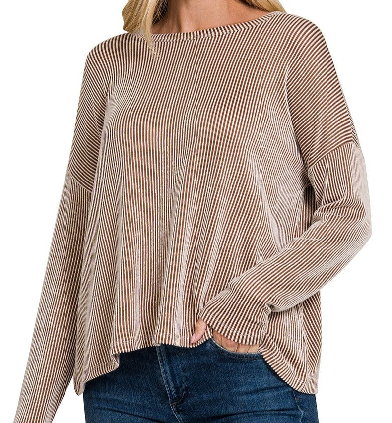 Brylie Boat Neck Top