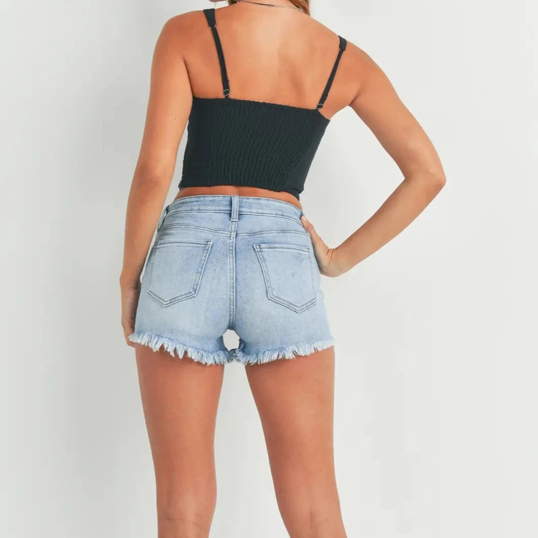 MR Fray Everyday Denim Shorts