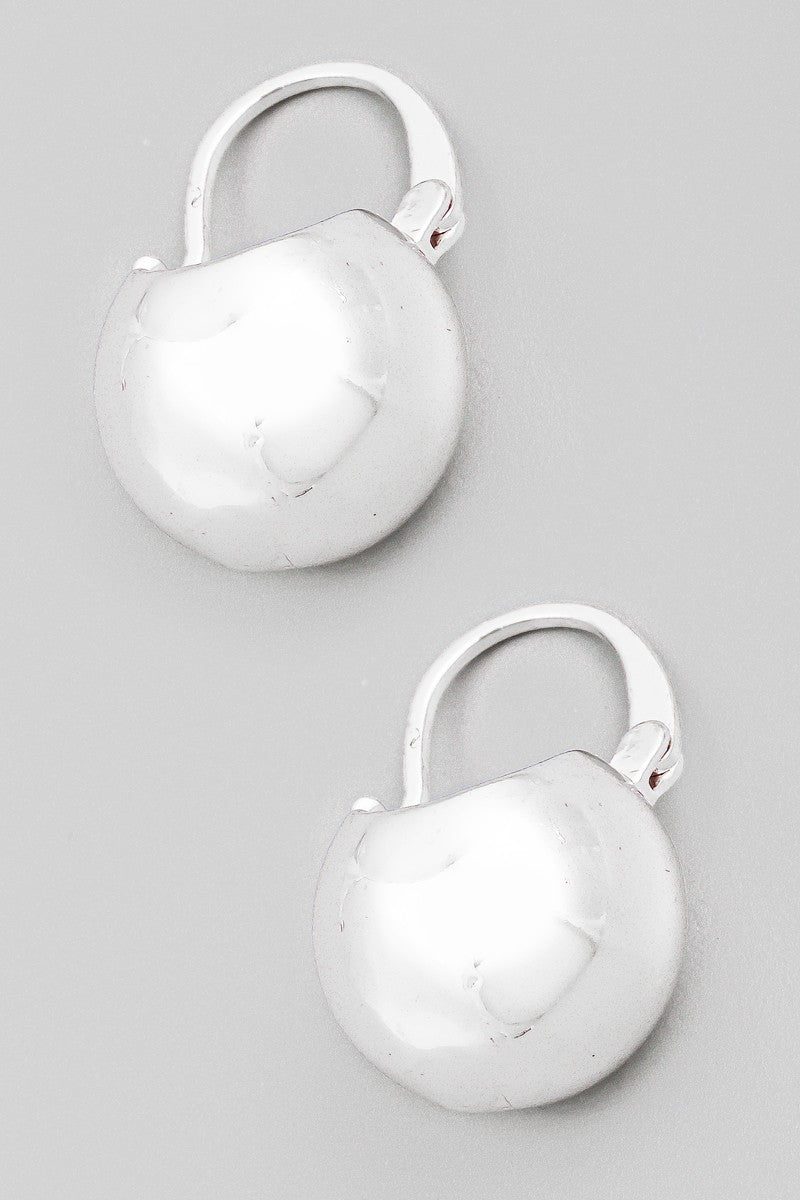 Ball Dome Drop Earring
