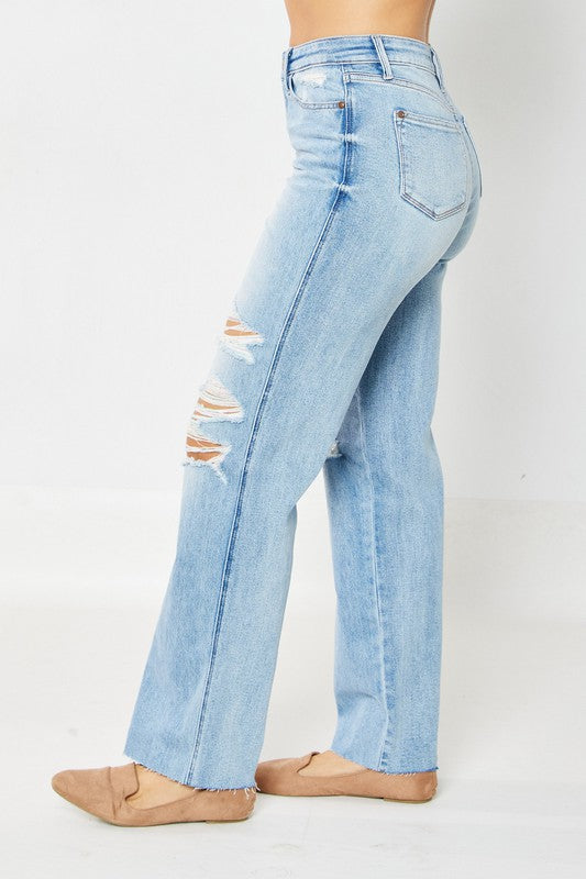 Judy Blue | HW Rigid Magic 90's Straight (Limited Sizes)