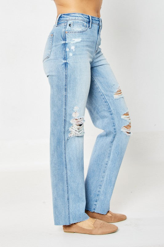 Judy Blue | HW Rigid Magic 90's Straight (Limited Sizes)