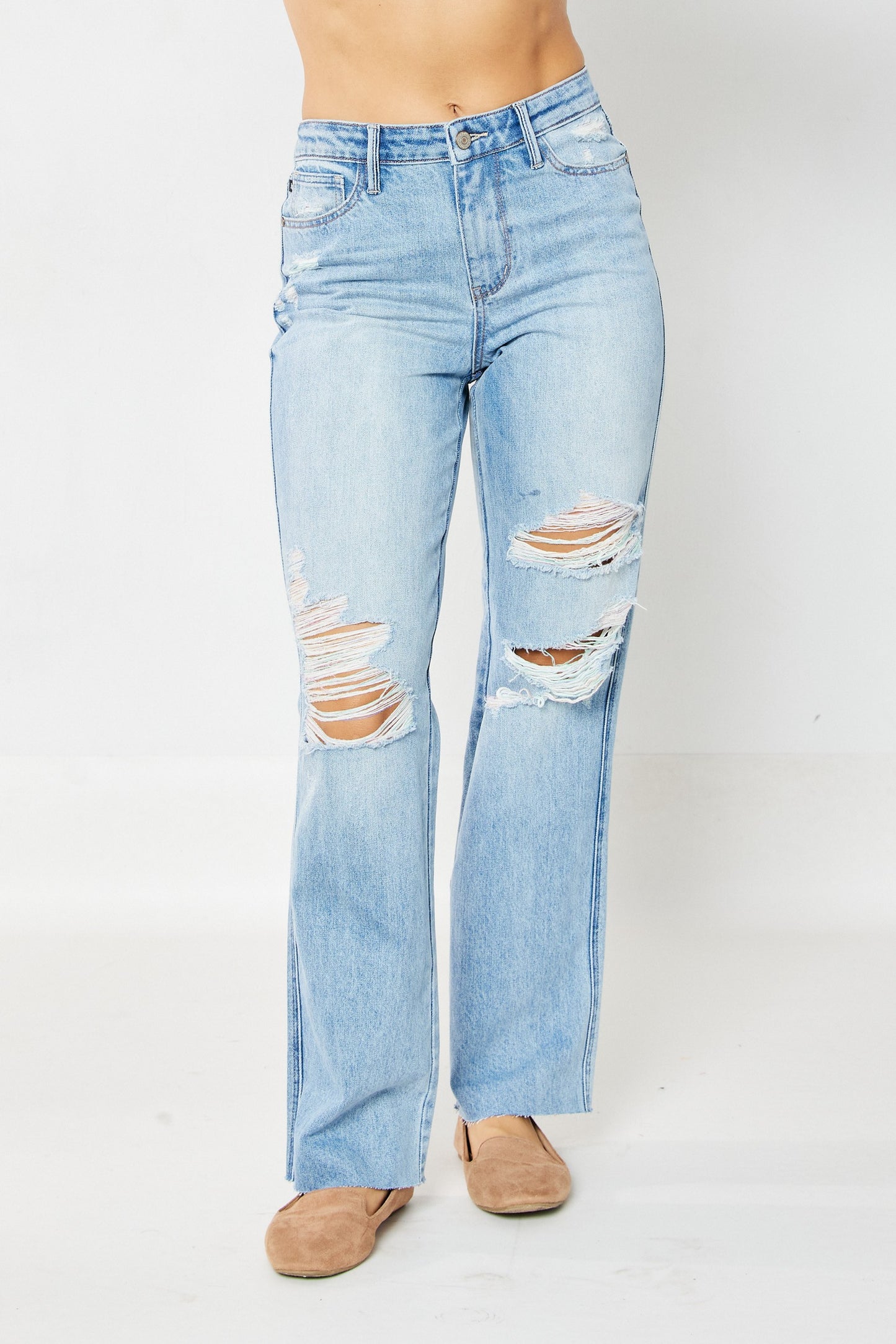 Judy Blue | HW Rigid Magic 90's Straight (Limited Sizes)
