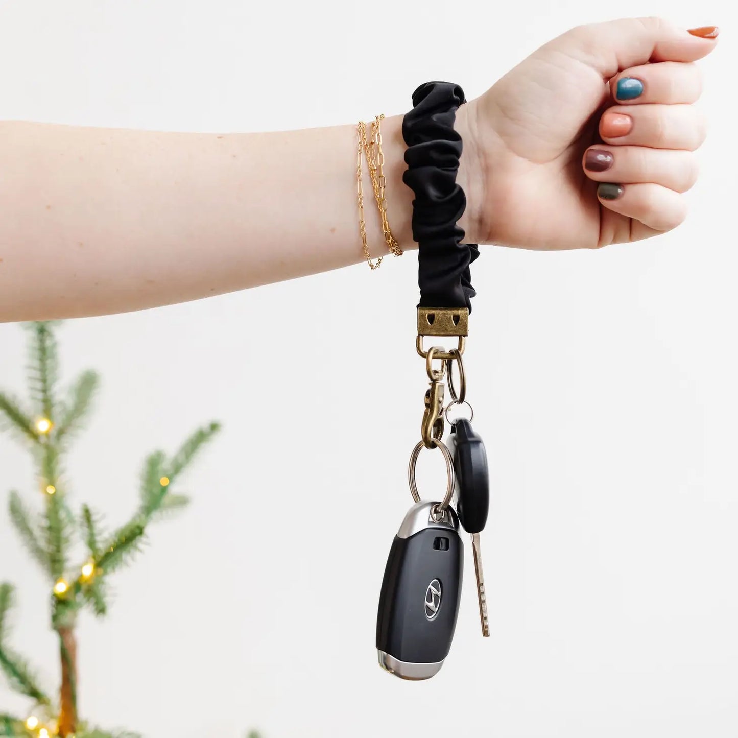 Luxe Scrunchie Keychain