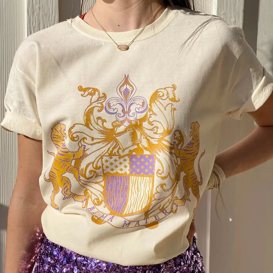Alma Mater LSU Graphic Tee