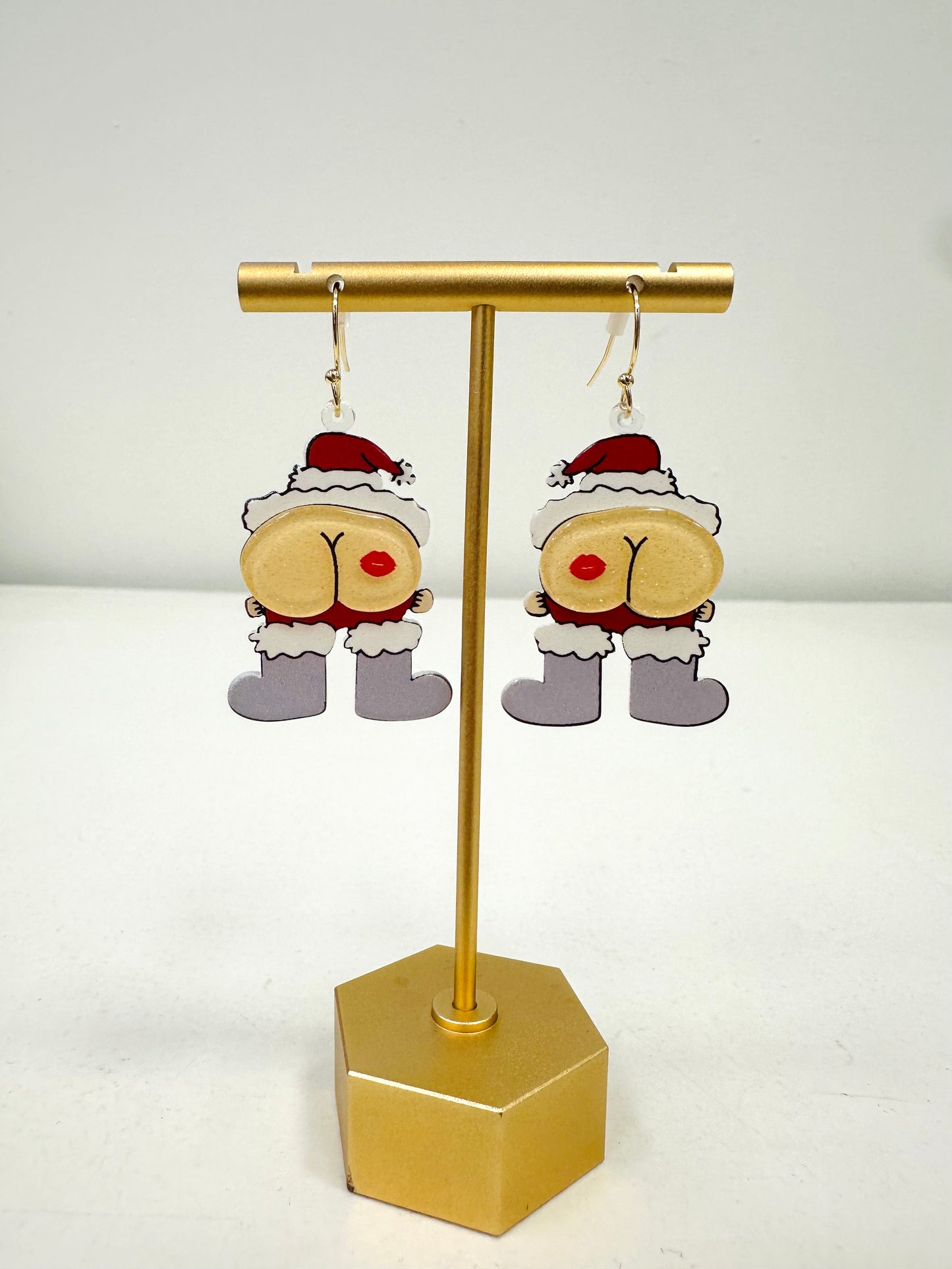 Dirty Santa Dangle Earrings
