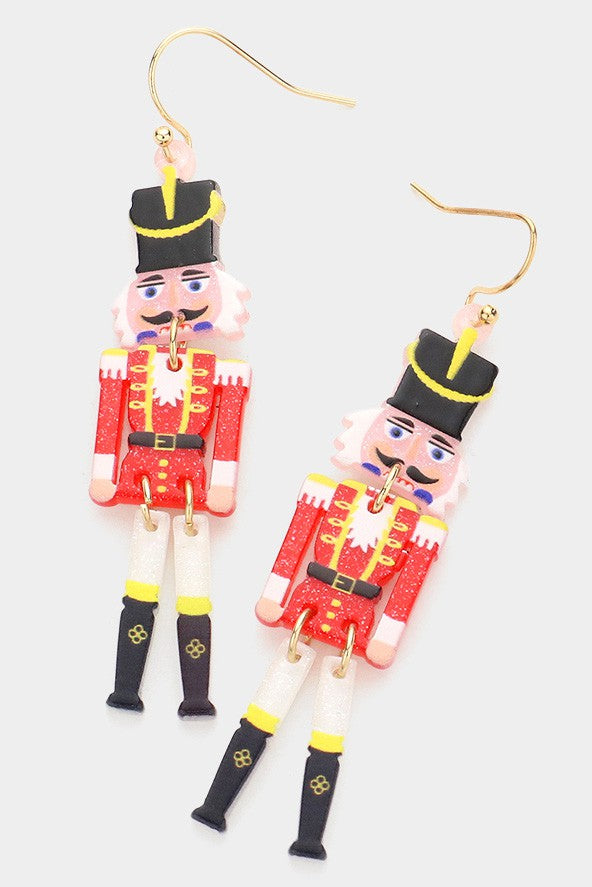 Nutcracker Dangle Earrings