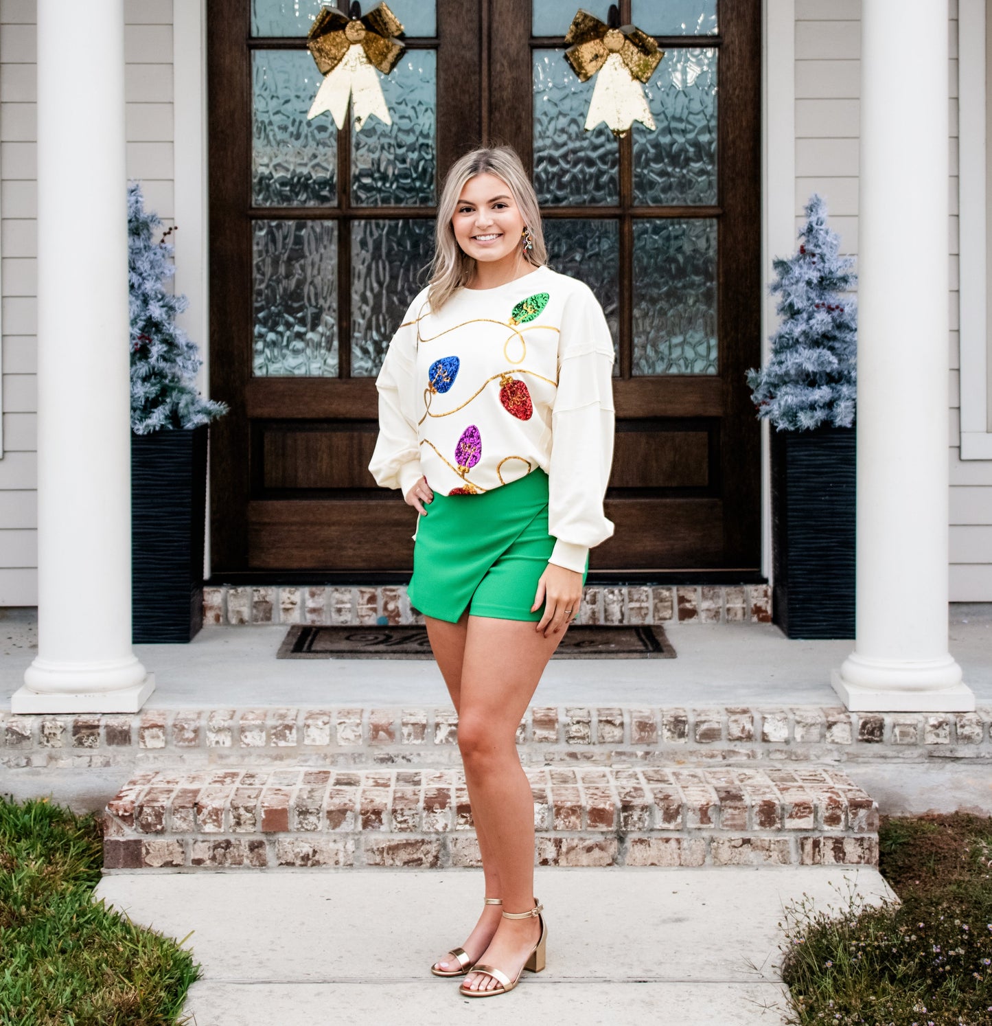 Christmas Lights Sweatshirt