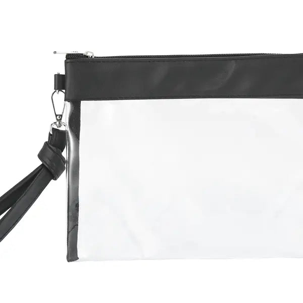Clear Stadium Wristlet Bag