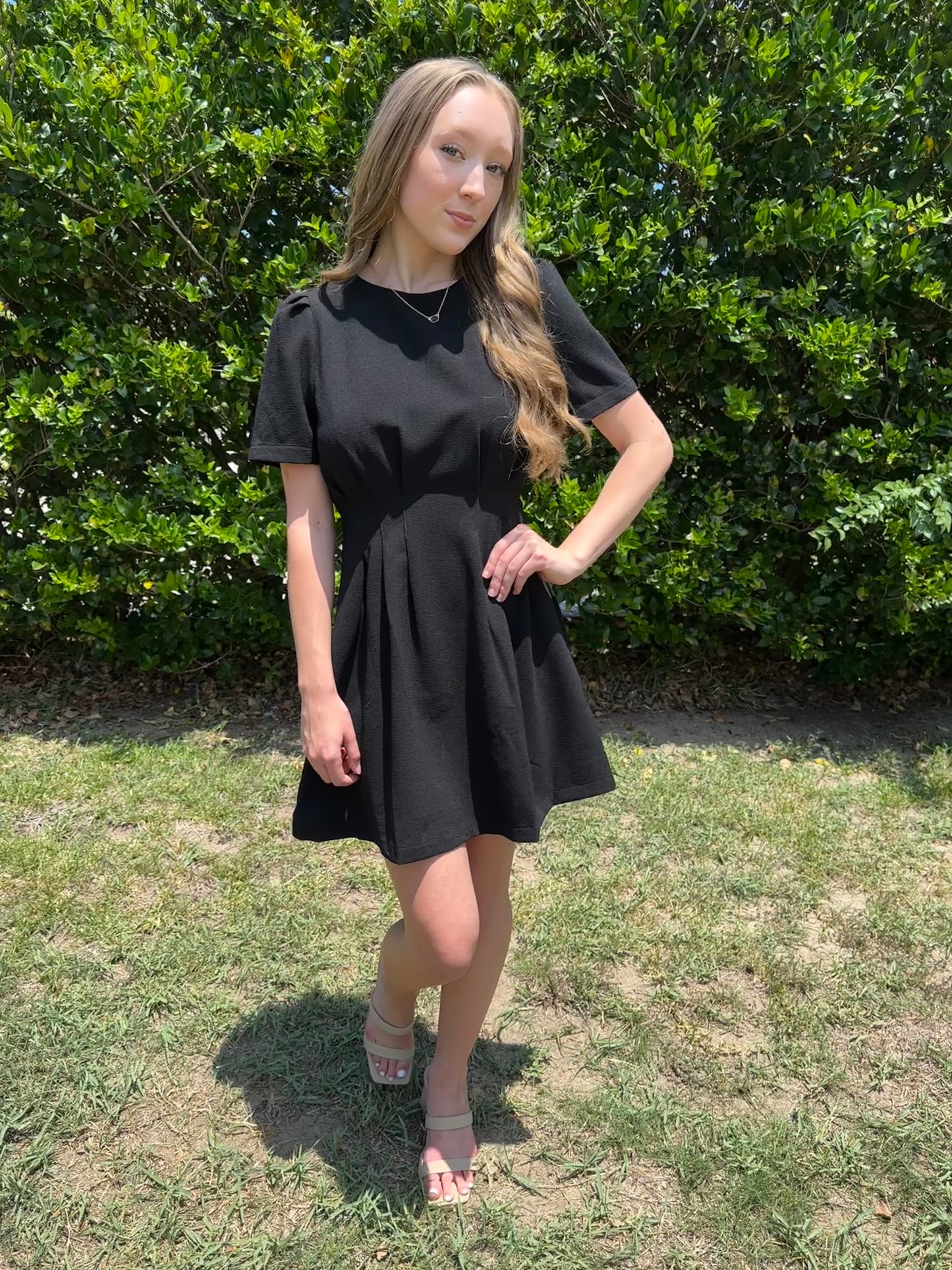 Preston Pin Tuck Dress