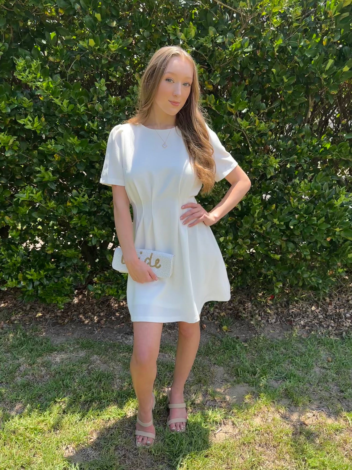 Preston Pin Tuck Dress