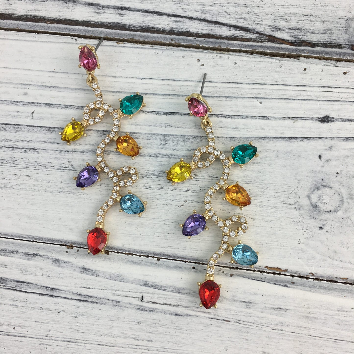 Christmas Lights Earrings