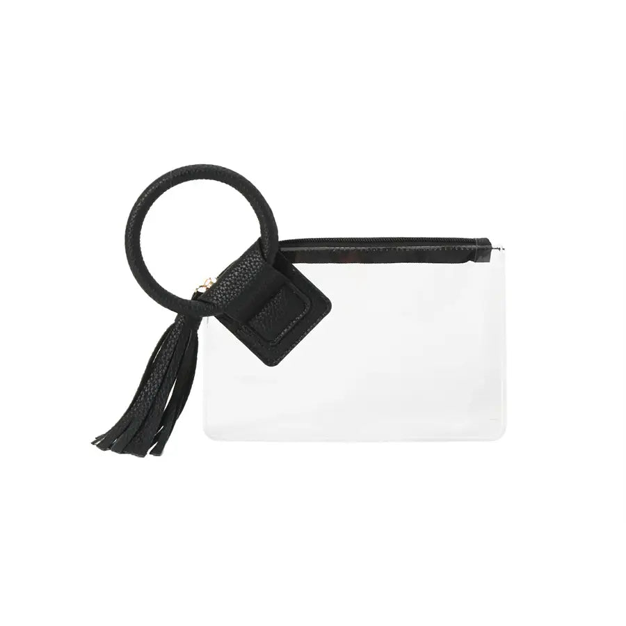 Clear Stadium Wristlet