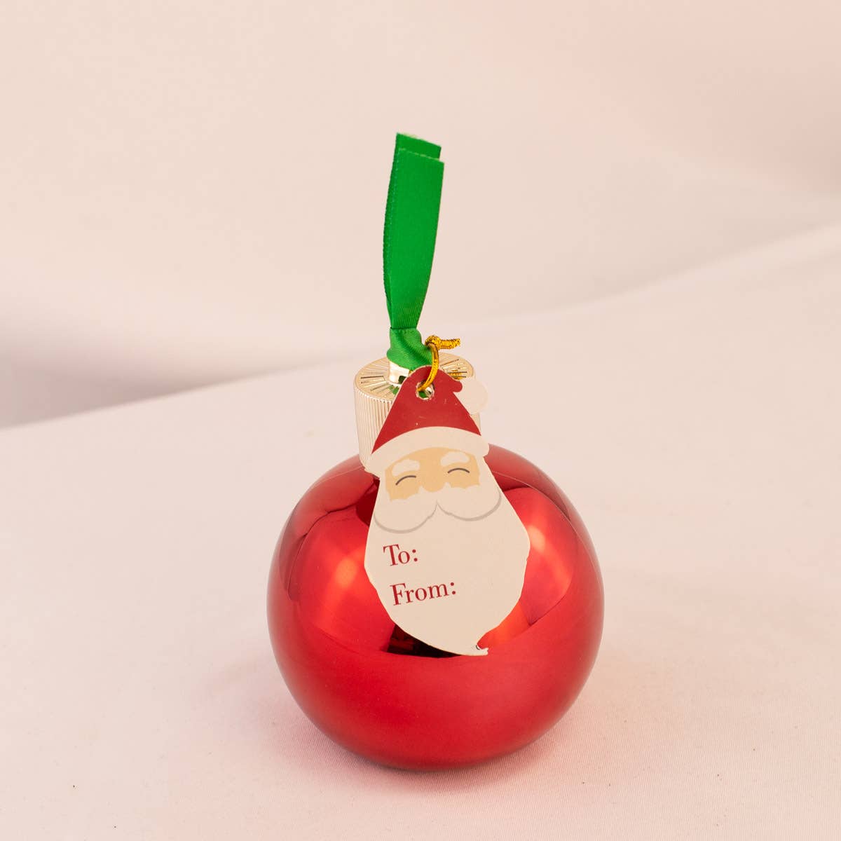 Jolly Santa Bubble Bath Ornament
