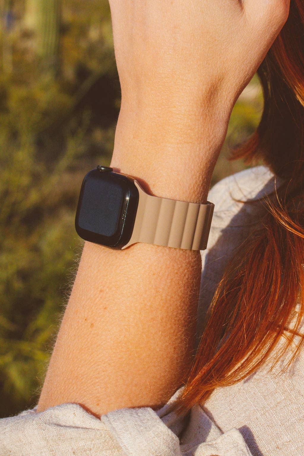Desert Tan Magnetic Watch Band