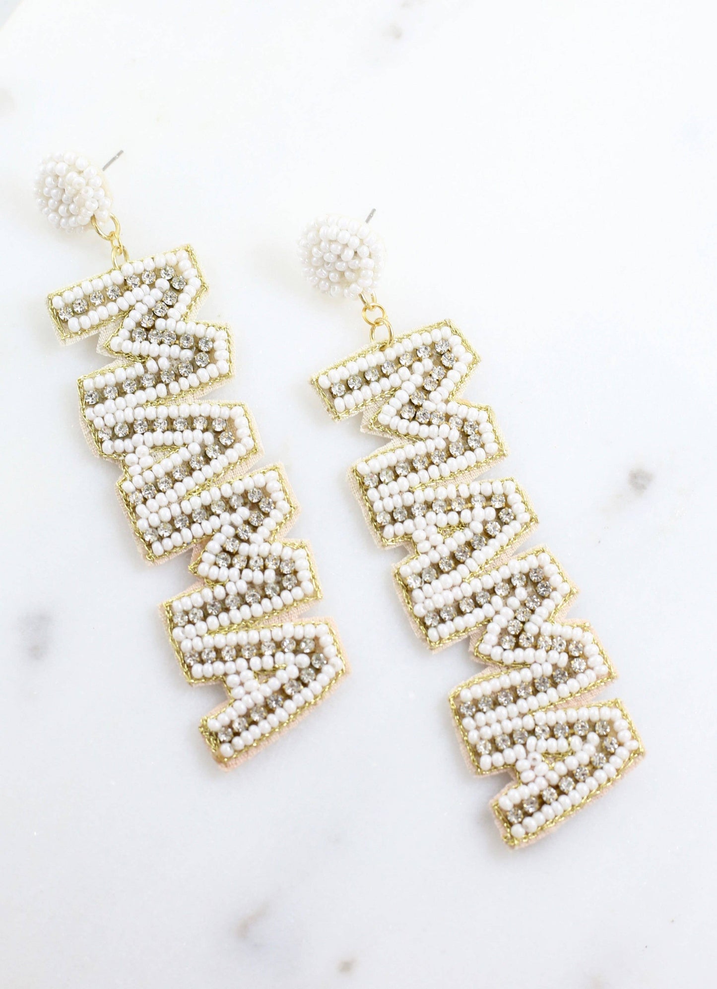 Mama Beaded Earring