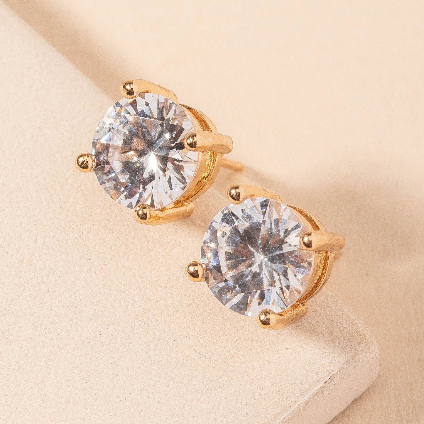 7mm Stud Earrings