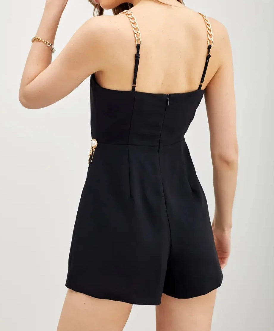 Dominique Chain Romper