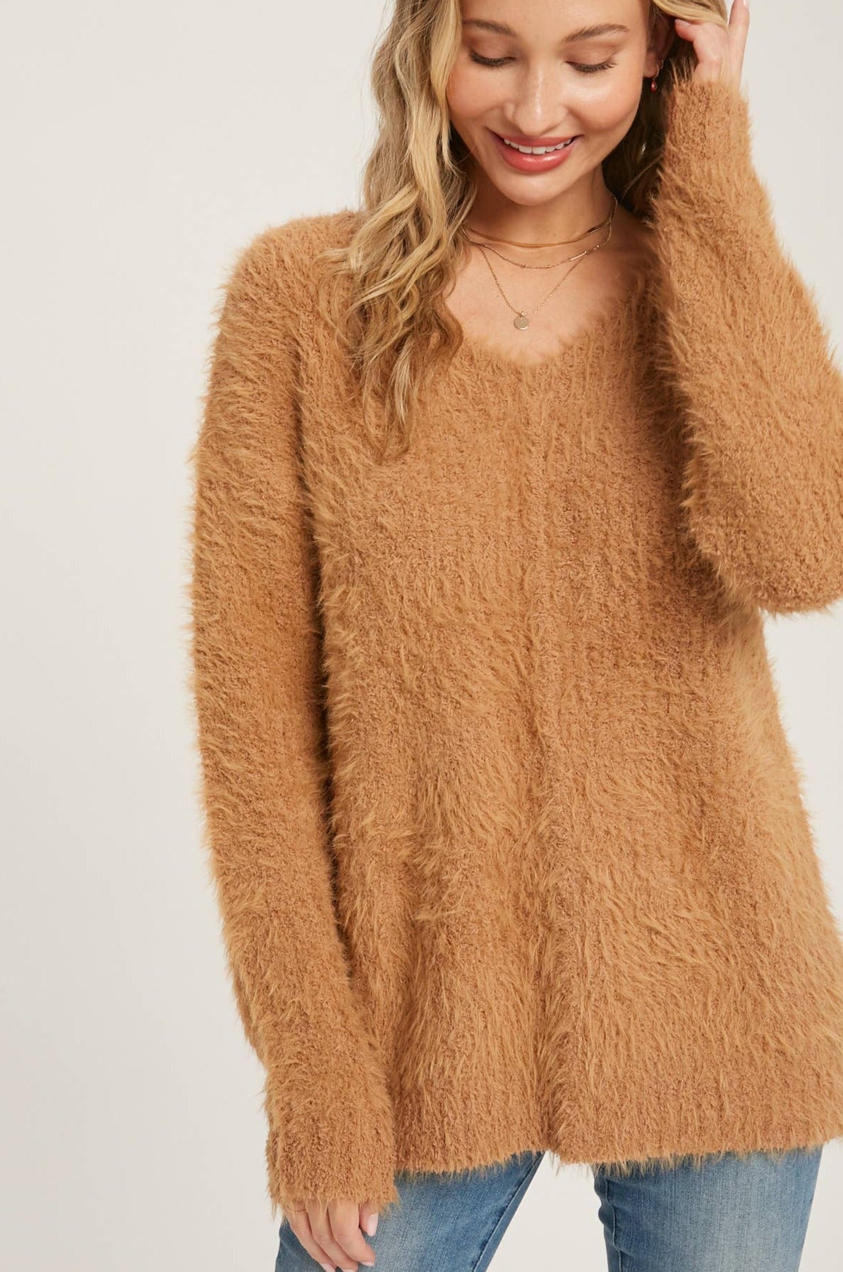 Freya Fuzzy Sweater