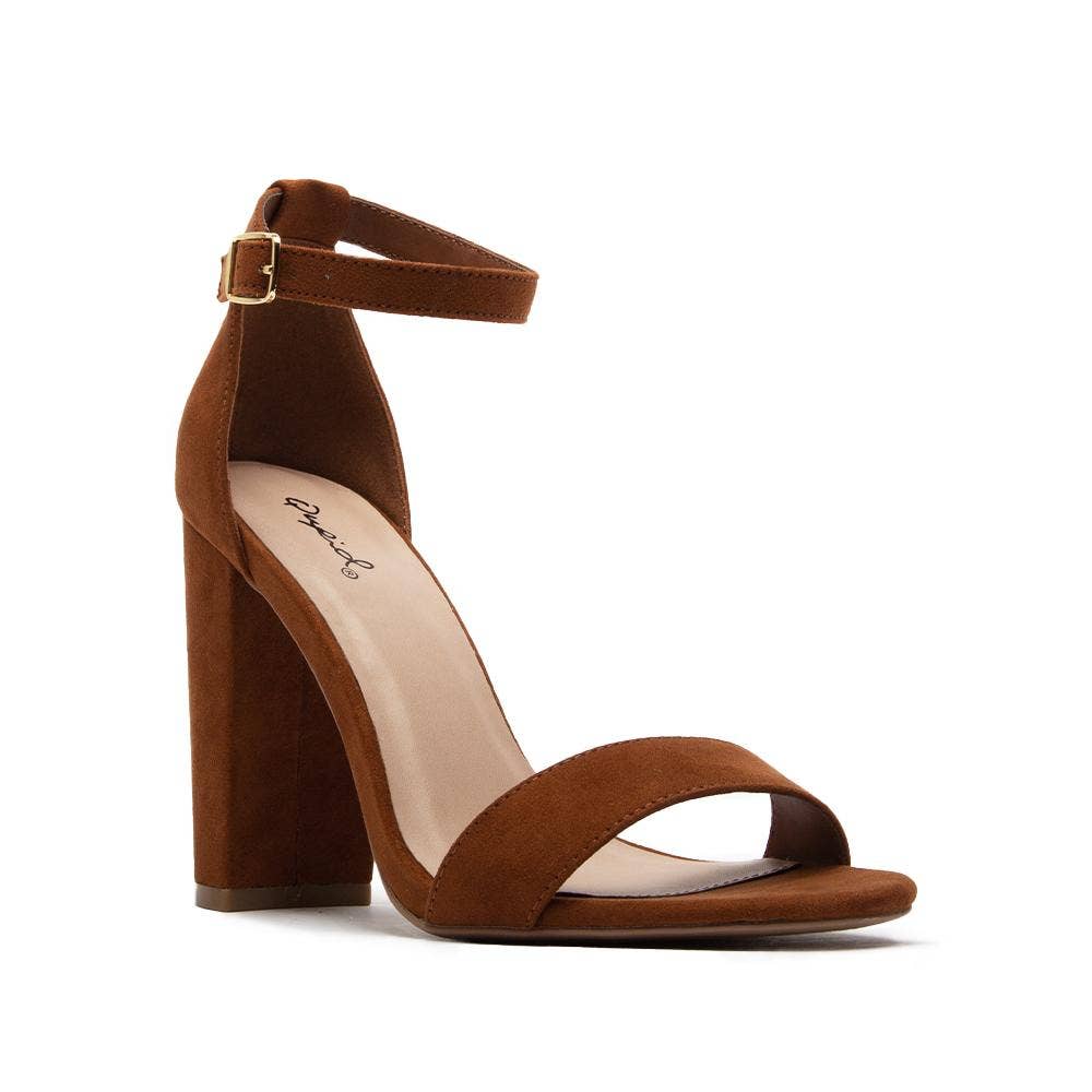 Cashmere Chunky Heel