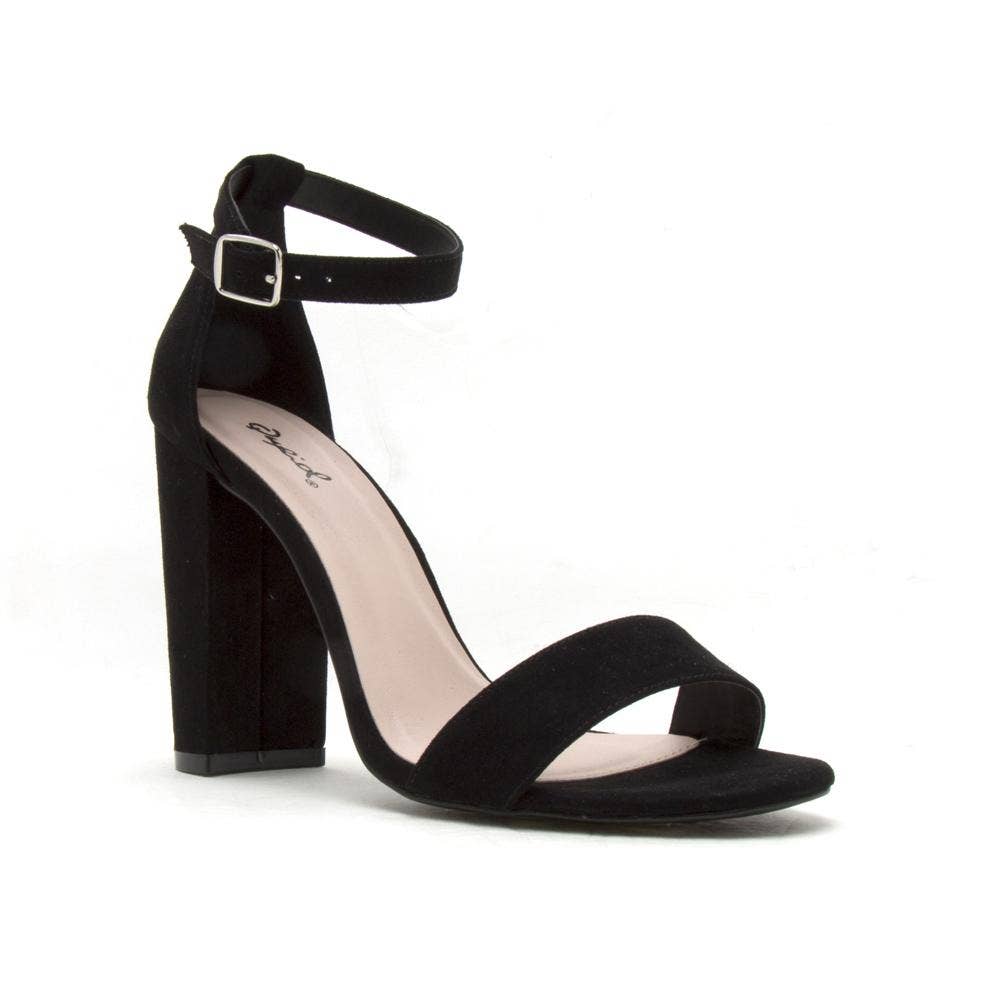 Cashmere Chunky Heel