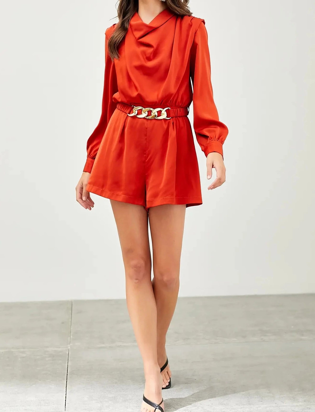 Bethany Buckle Romper