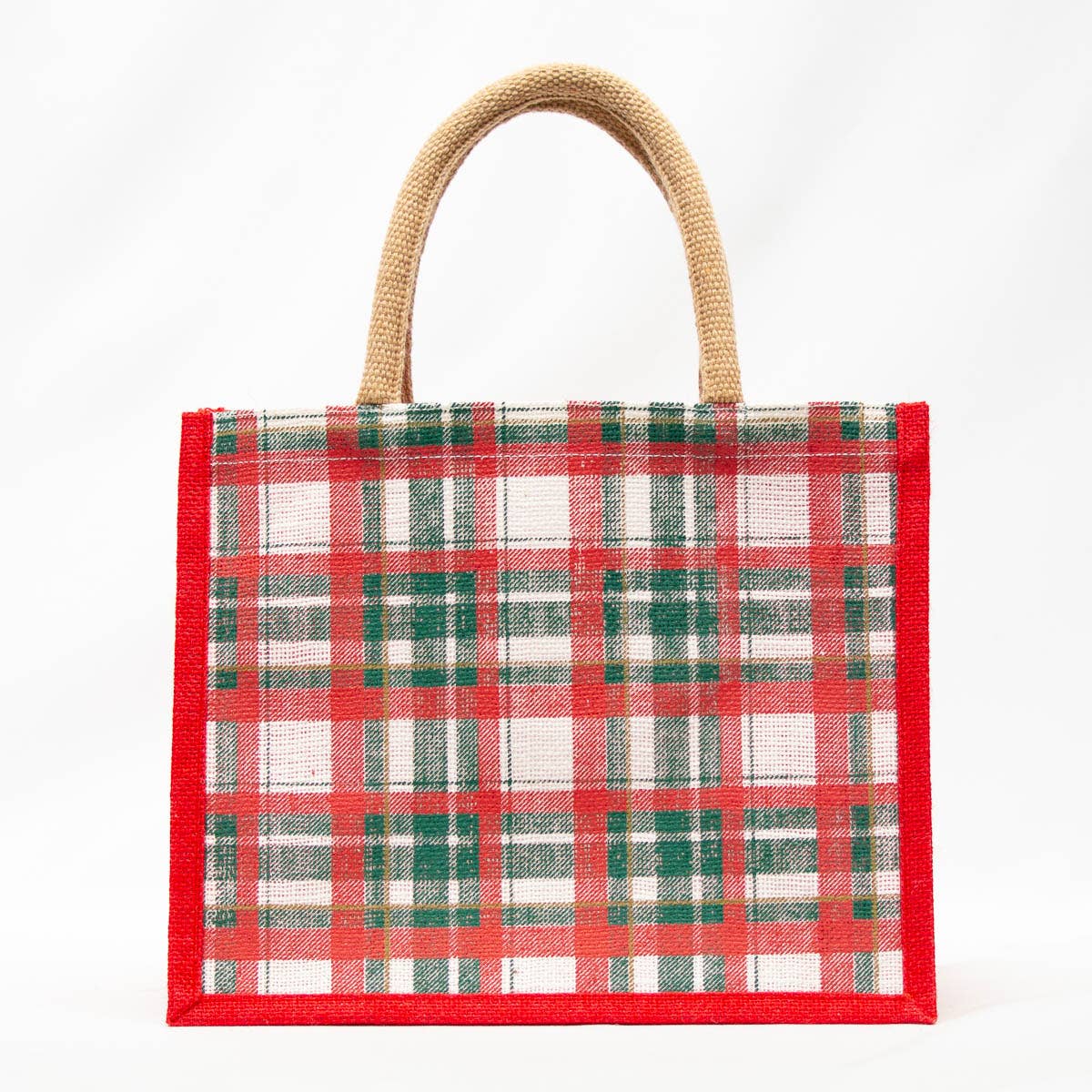 Mansfield Plaid Gift Tote