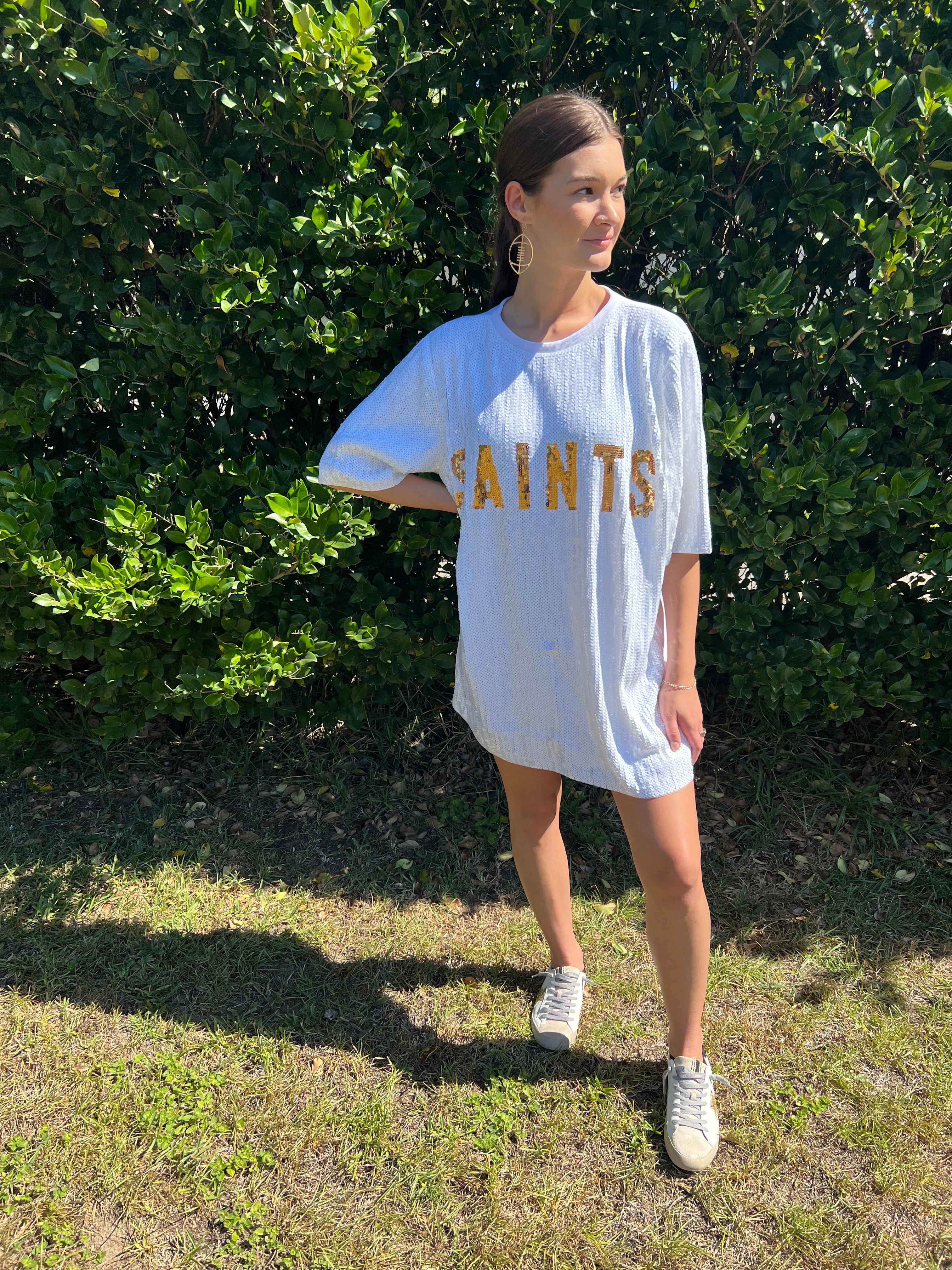 Saints Sequin Dress – Glambosslifestyle