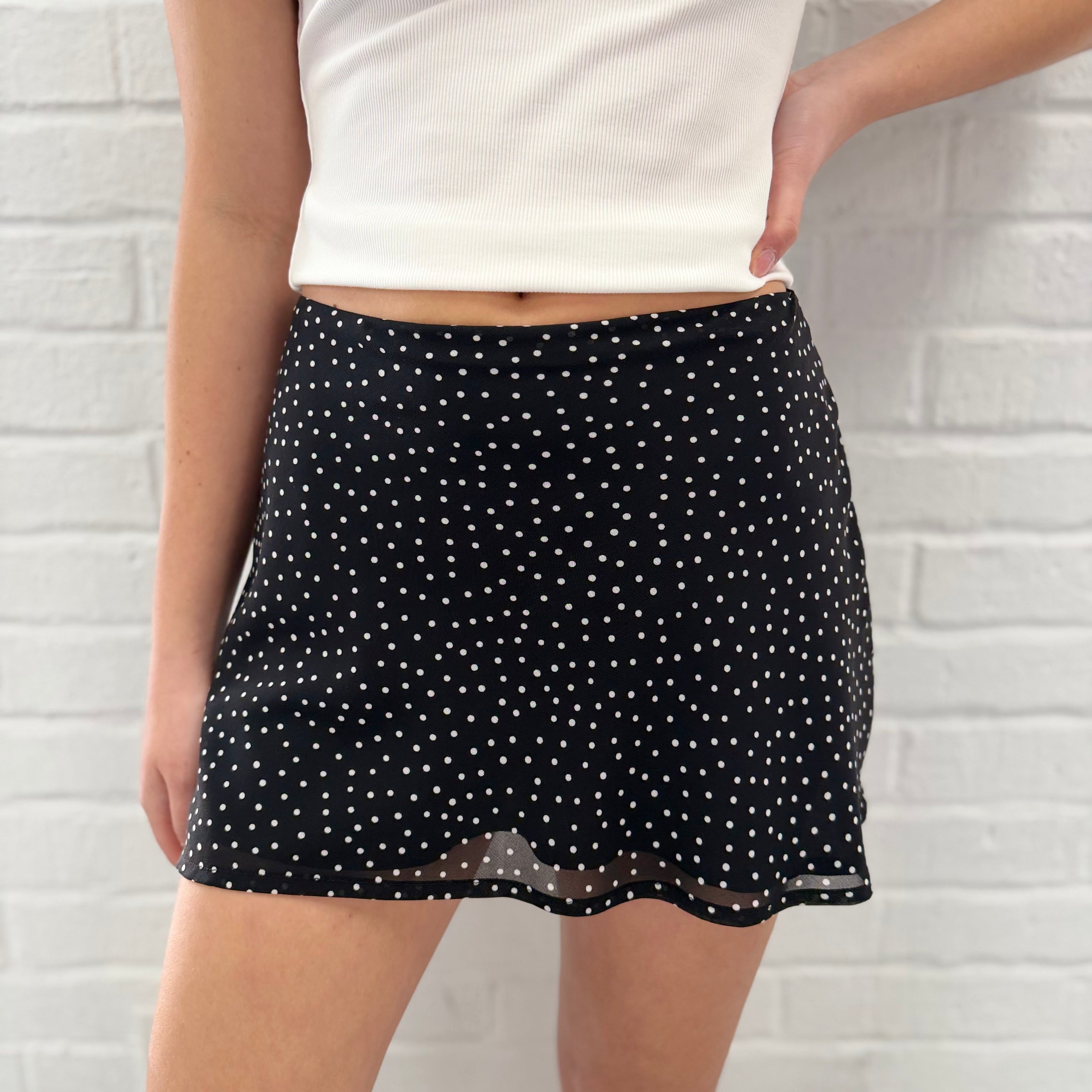 Dot Darling Mini Skirt