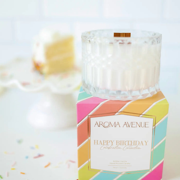 Aroma Avenue Happy Birthday 7oz Candle