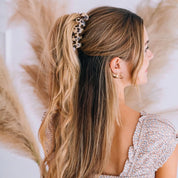 Medium Classic Hair Clip Blonde Tortoise