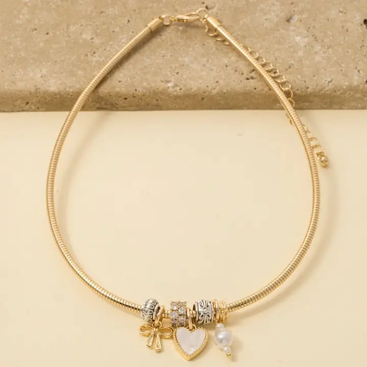 Vanessa Charm Necklace