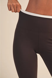 Minimal Edge Leggings Mocha