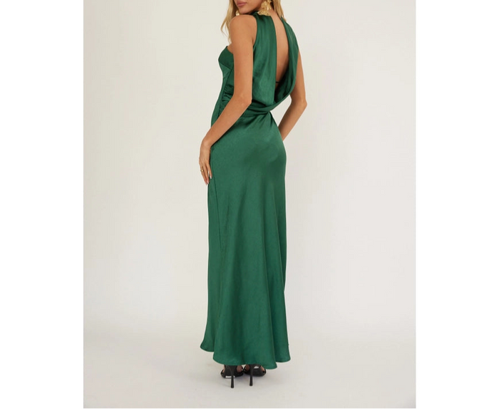 Karina Maxi Dress Forest Green