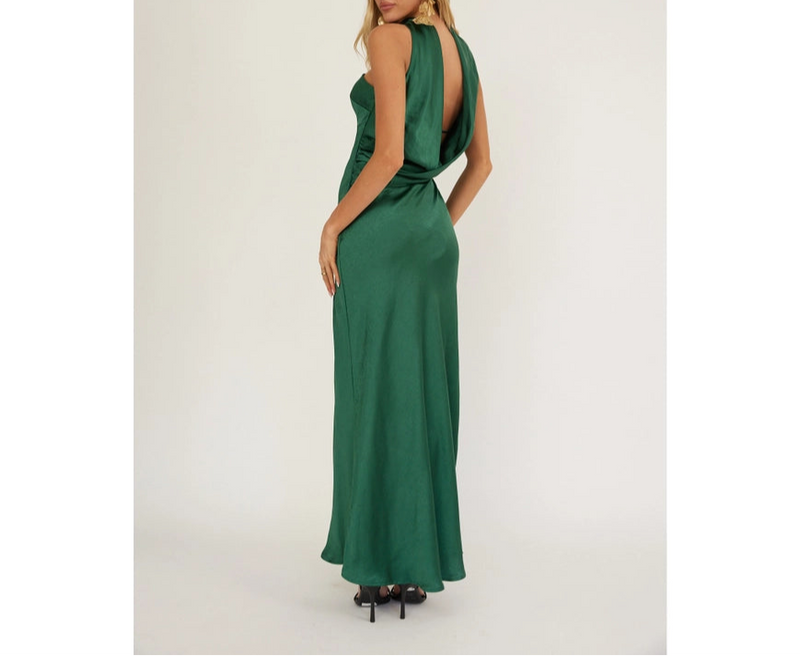 Karina Maxi Dress Forest Green