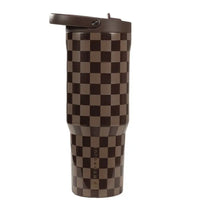 HydroJug 32 oz Sport Water Bottle Autumn Checkers