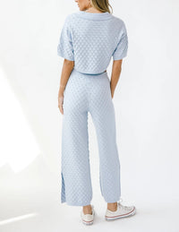 Dana Diamond Knit Set