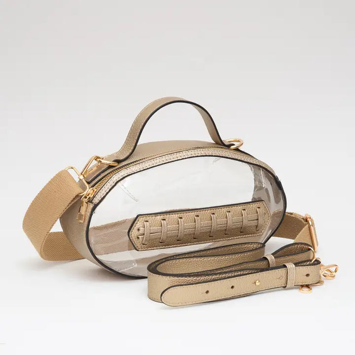 Football Clear Purse