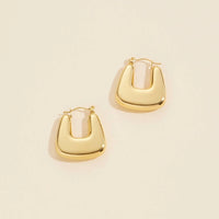 Malorie Gold Hoop Earrings