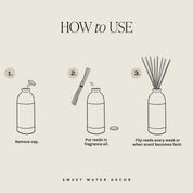 Salt and Sea Blue Reed Diffuser