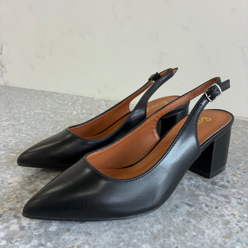Black More Heel