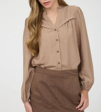 Mocha Brianna Top