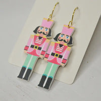 Nutcracker Acrylic Earrings