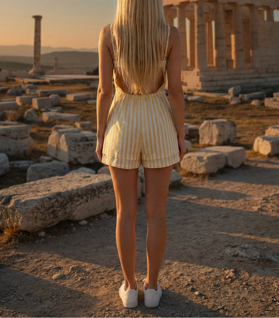 Sunbeam Stripe Romper