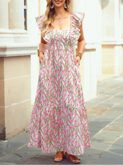 The Pink Petal Maxi Dress