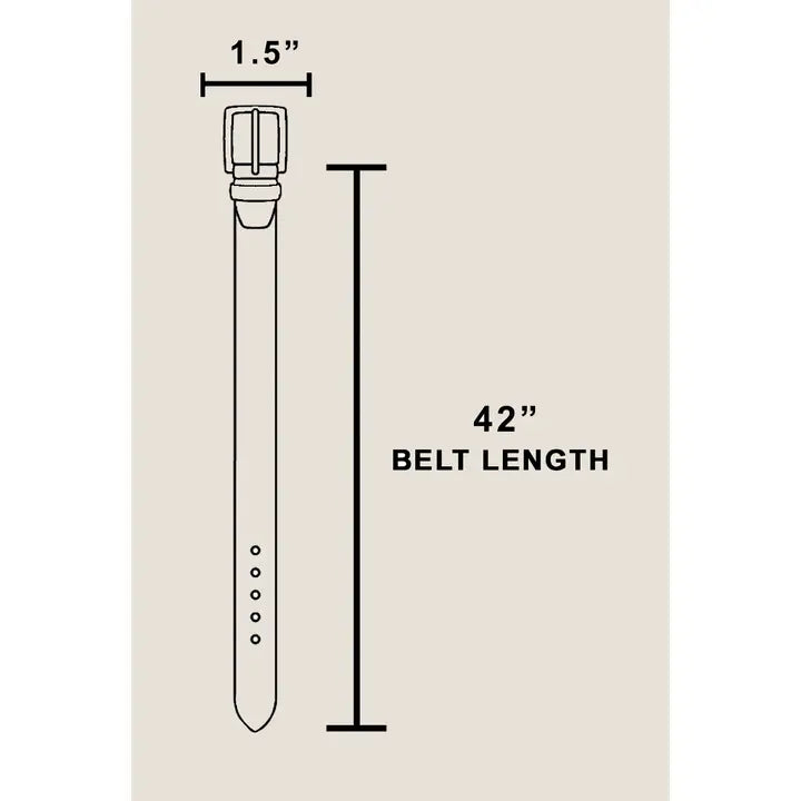 Smooth Faux Leather Belt