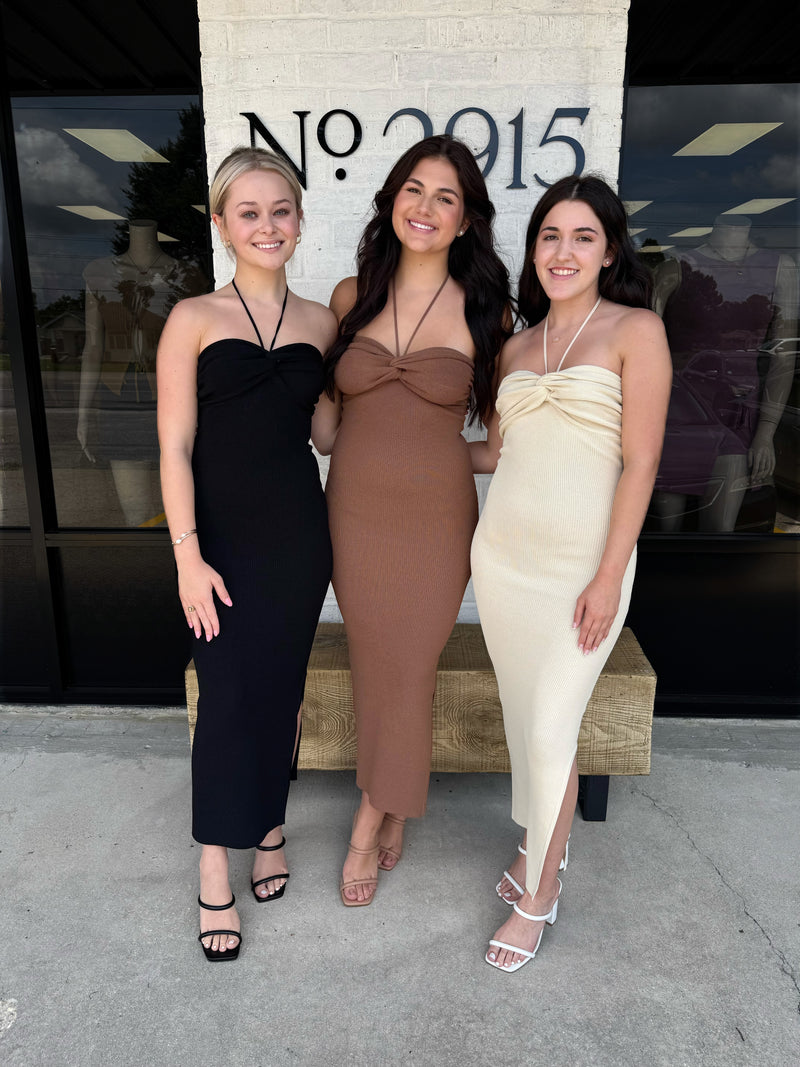 Aria Halter Dress